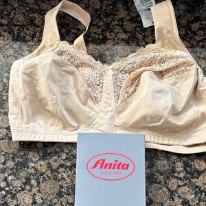 New ANITA - HAVANNA - Support Bra Without Underwire Size 48 E Color: Desert